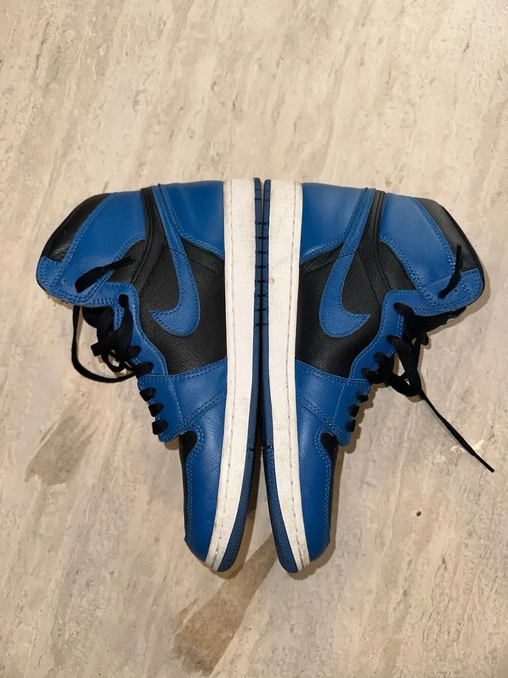 Jordan 1 Retro OG High Dark Marina Blue Mens Size 10